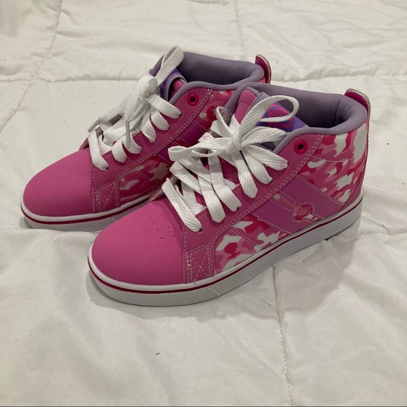 pink camo heelys - Picture 1 of 4